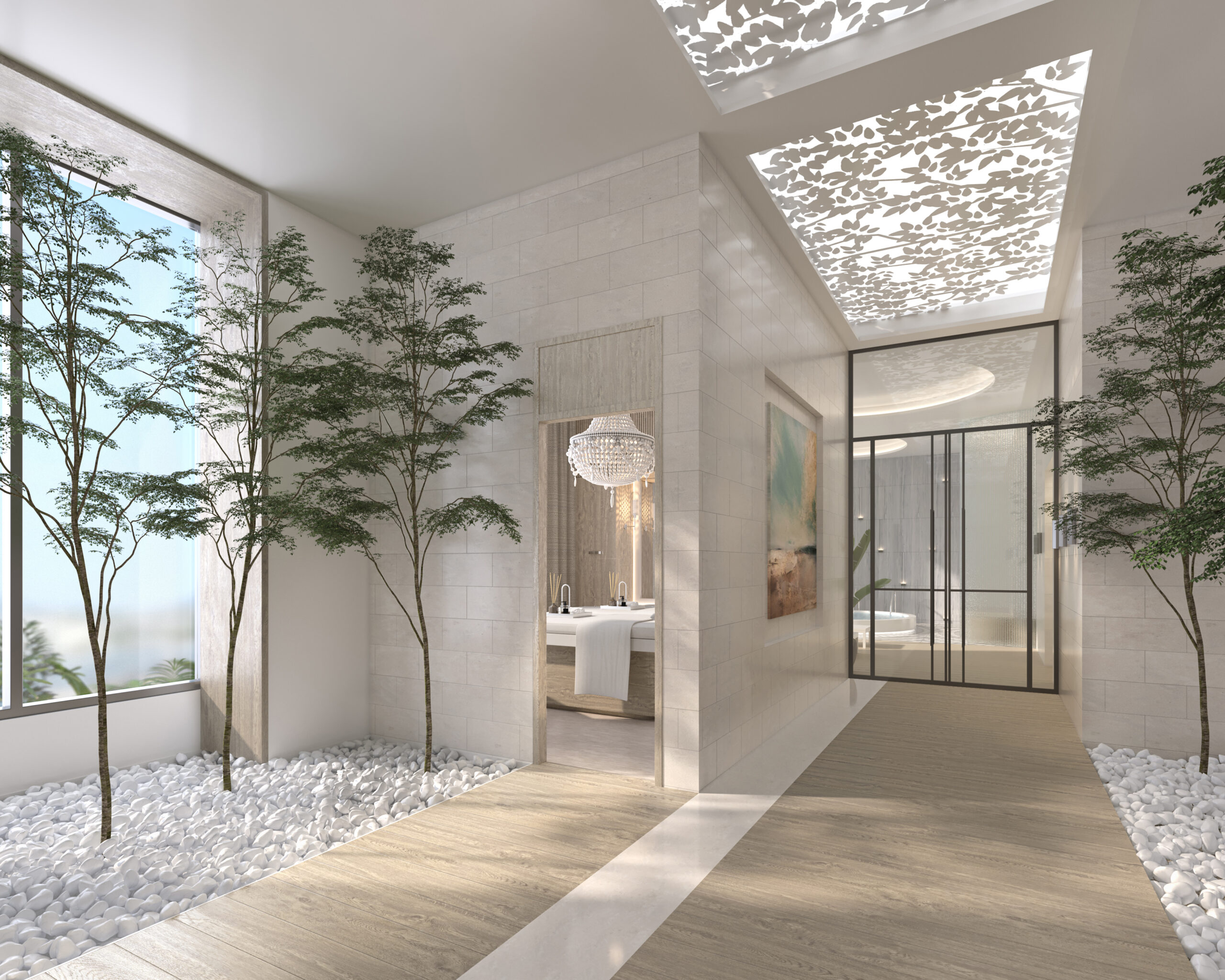 Spa Treatment room rendering at Ritz-Carlton Sarasota Bay