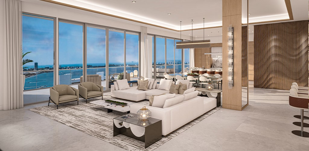 Interior of Penthouse