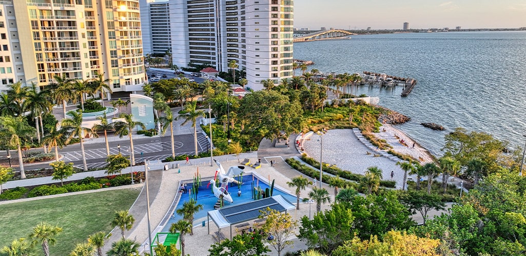 Mangrove Bayou and Sarasota bay access at The Bay