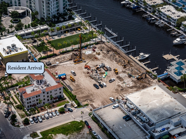 Ritz Sarasota Bay Construction August 2024