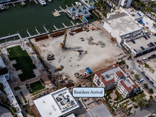 The Ritz Carlton Sarasota Bay Construction October 2024