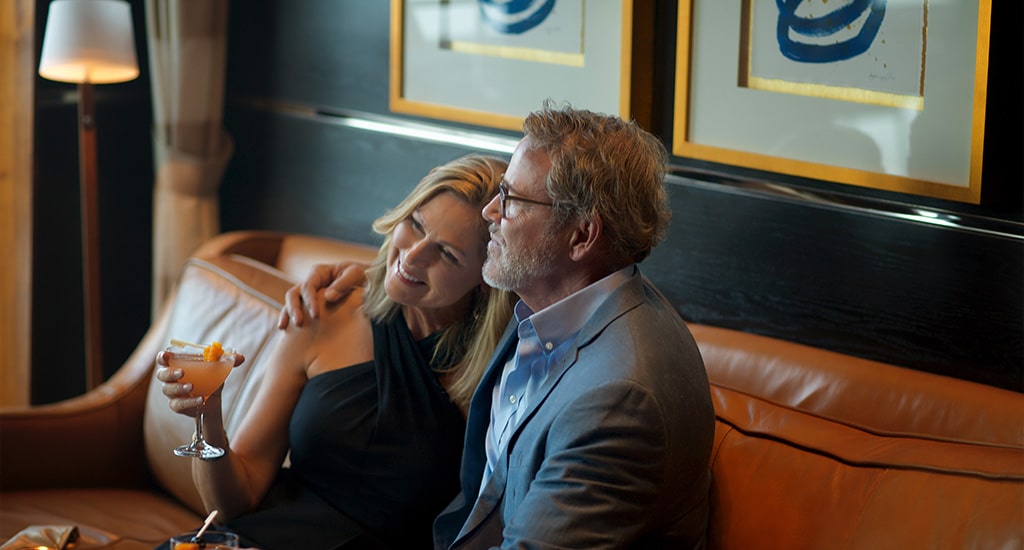 Couple at Ocean Prime in The Quay Sarasota